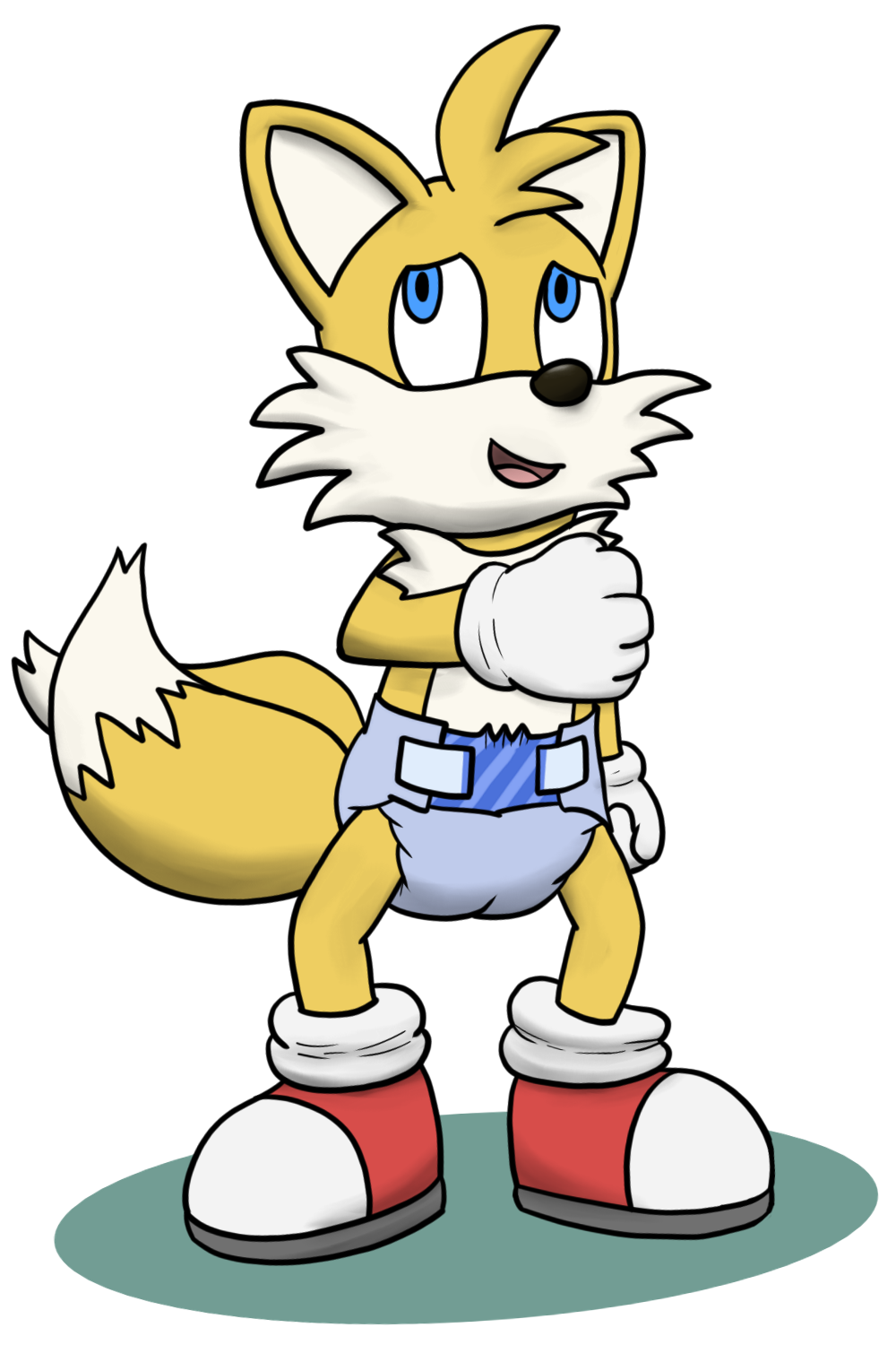 Tails, The Cutest Sidekick by RandyTheRiolu