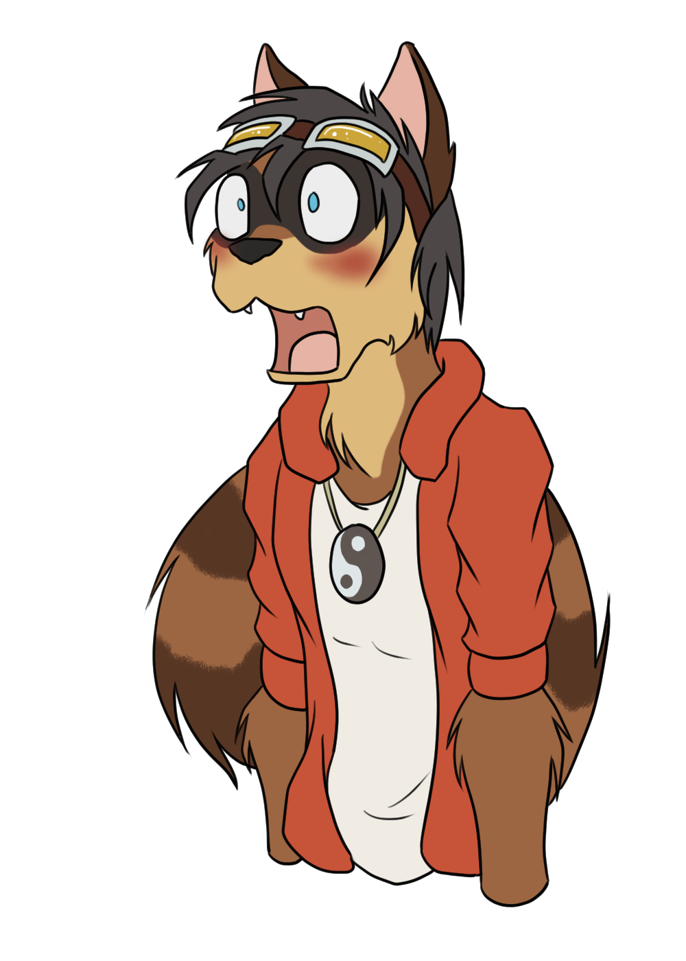 Raccoon Emotes 2 Jaw Drop by Rutgerman95