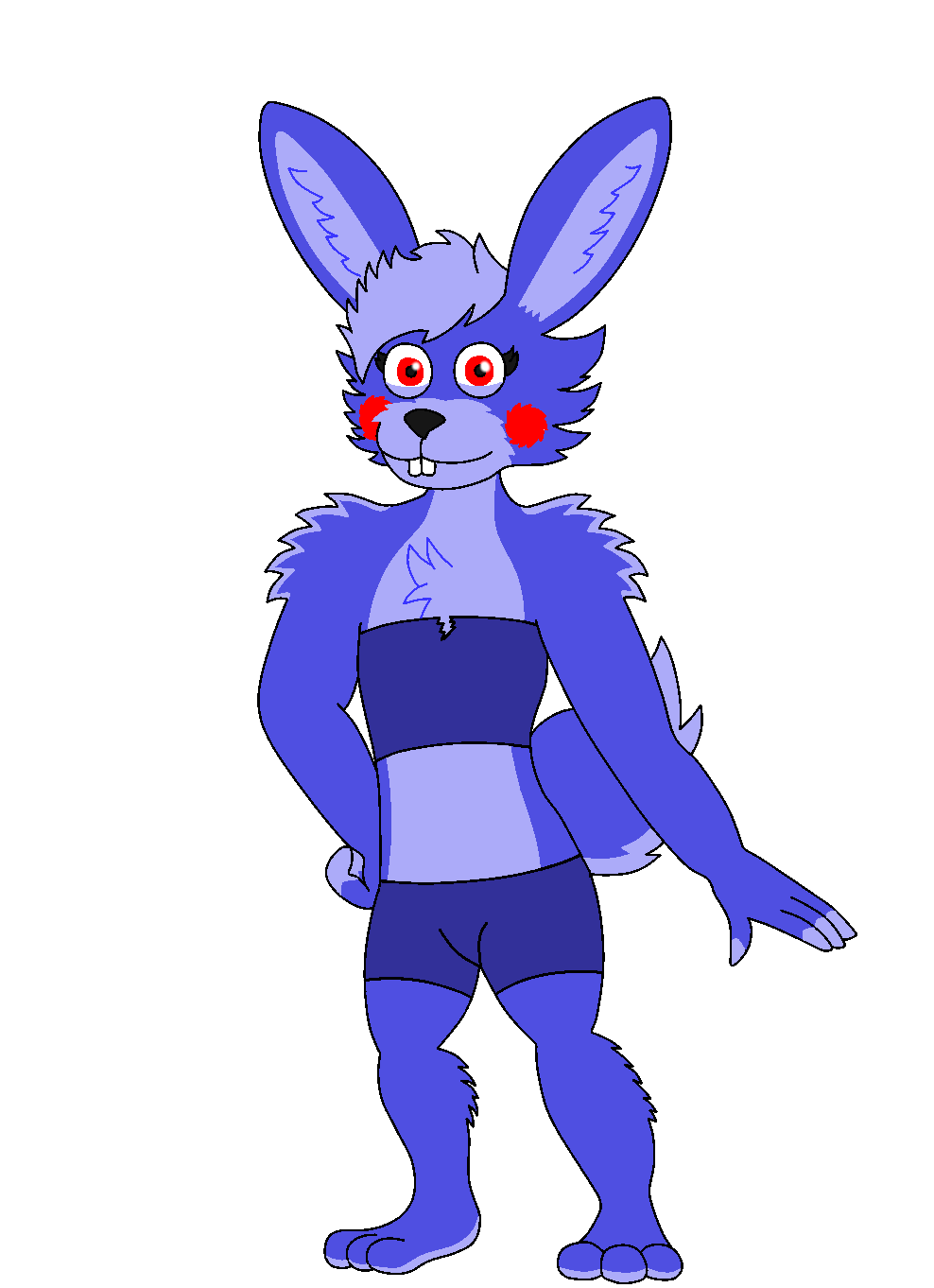 BawnBonn The Bunny [Faithful Friend of Mangled] by MangledFuntimeWolf