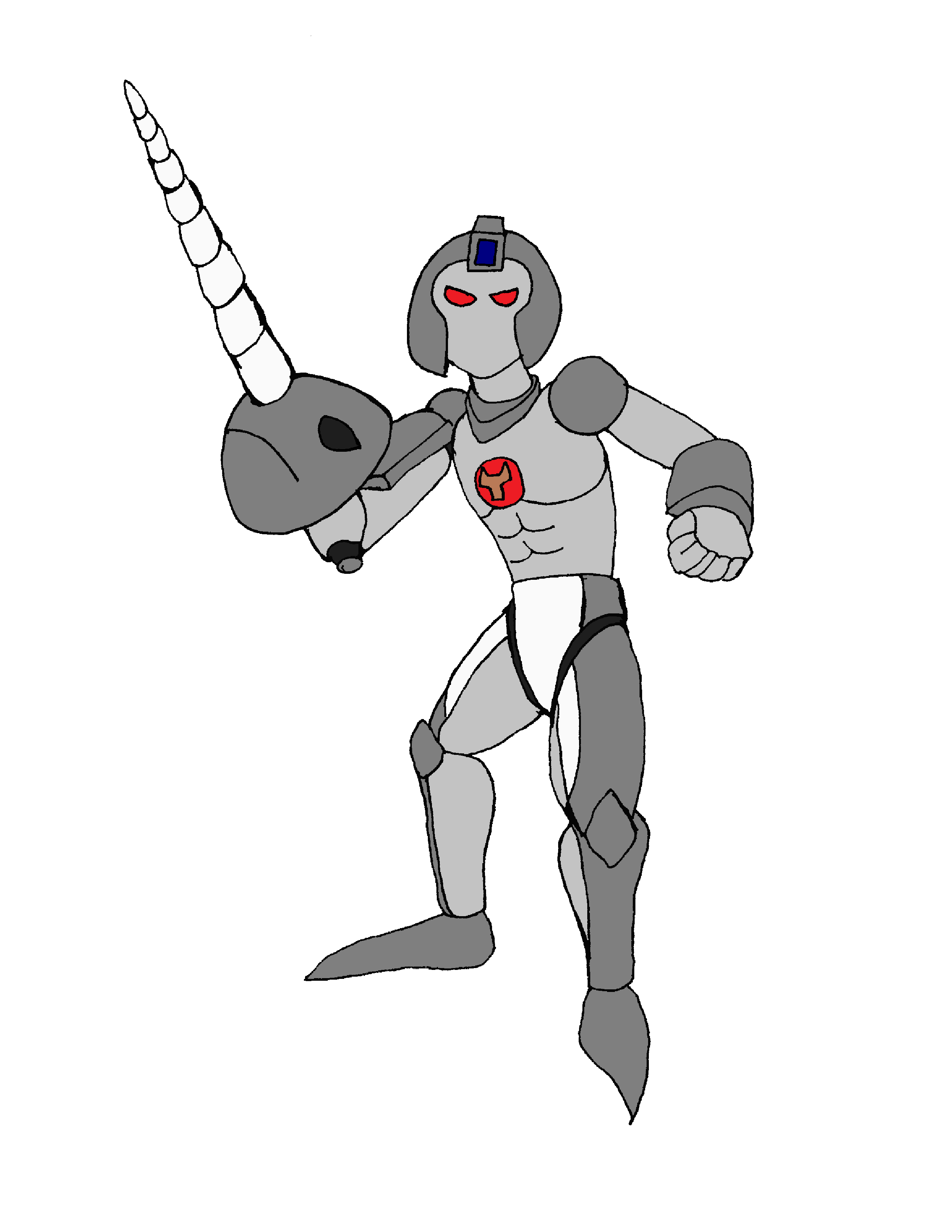 Transformers Beast Wars Narwhal by kaijubunny