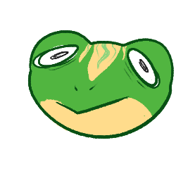 stressed frog {F2U} by BunnyMellow