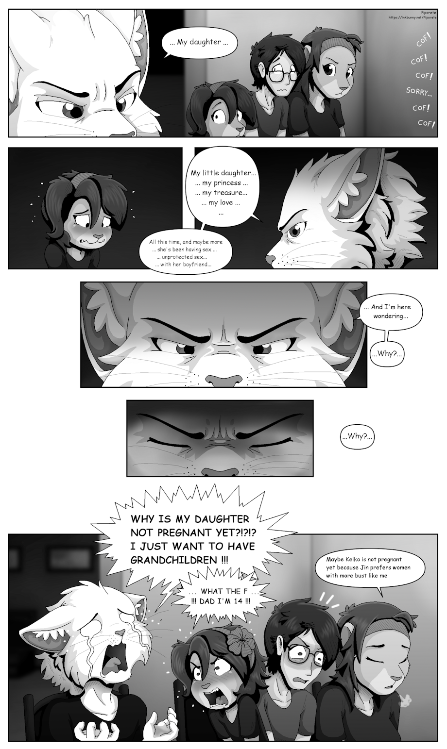 Keiko and Jin (Comic 38) by Piporete