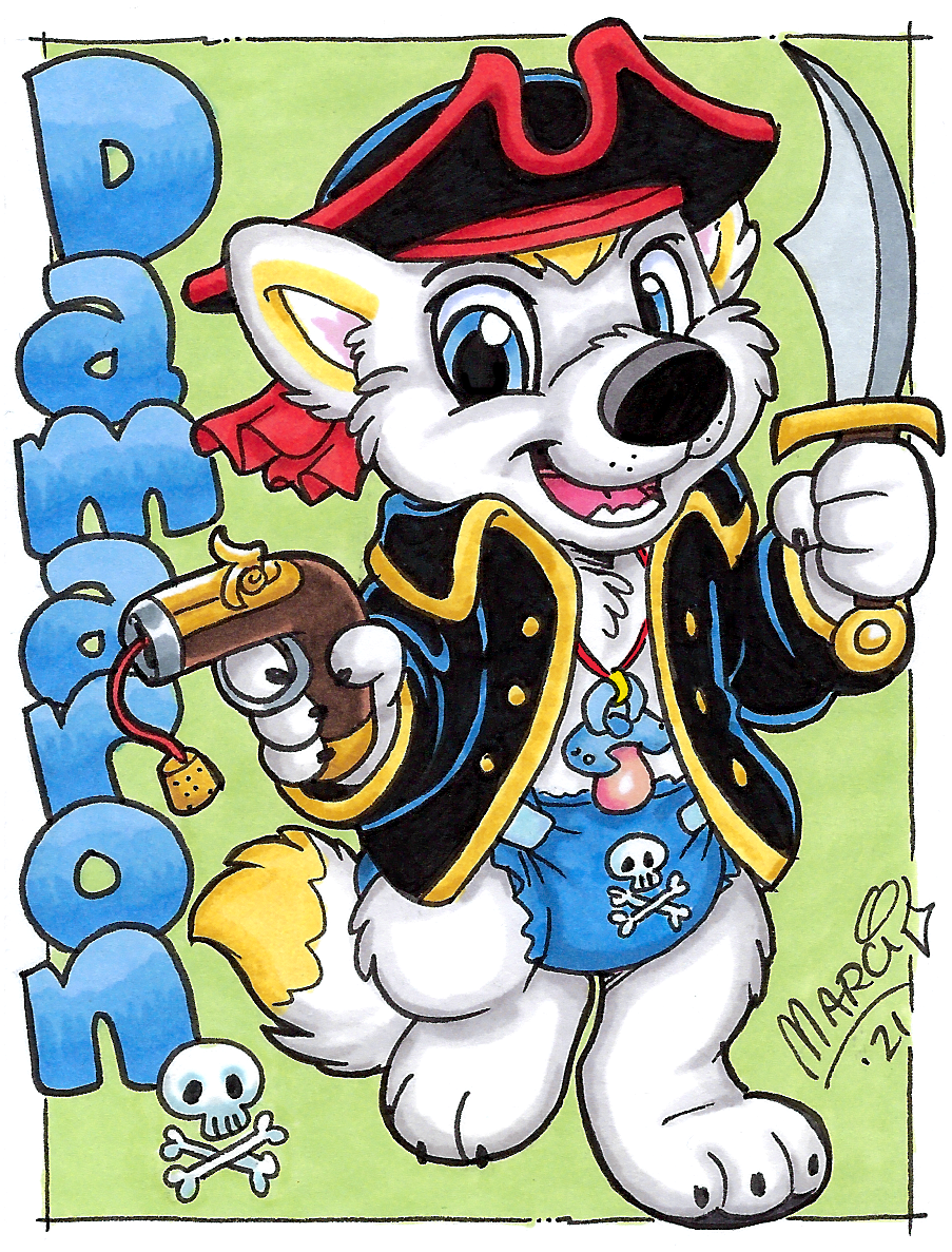 Lil Damie the Pirate by Damaron