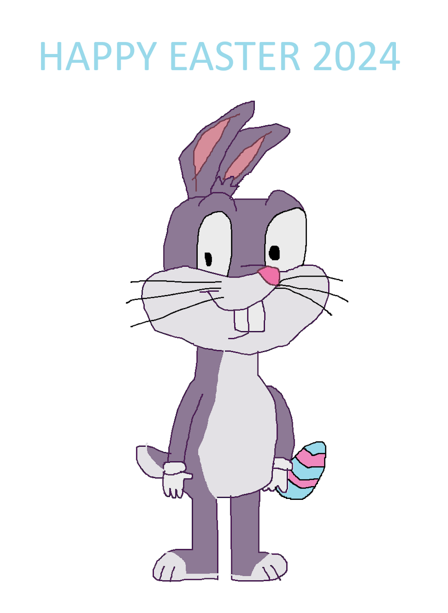 Bugs Bunny with Easter Egg by Spongebob155